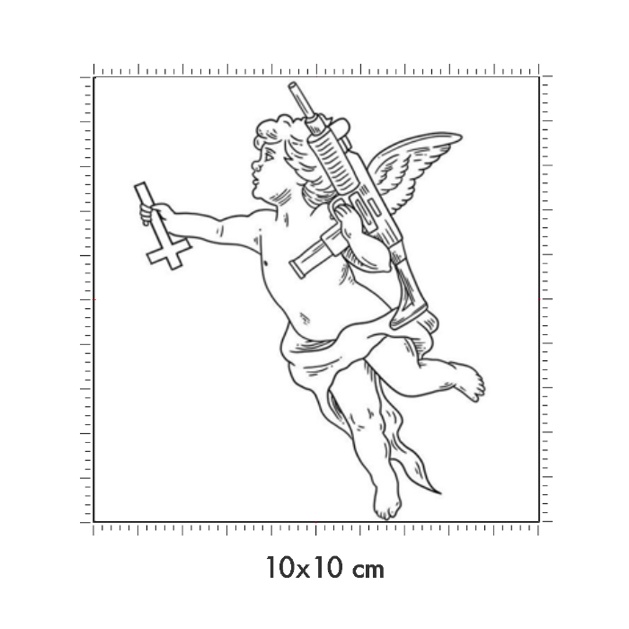 10 x 10 cm