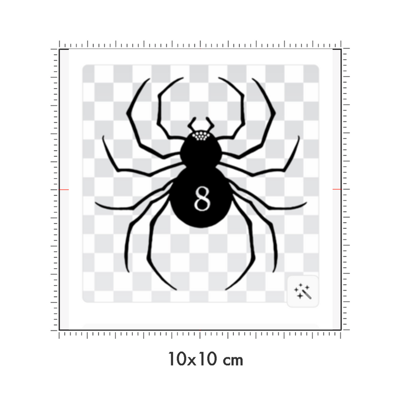 10 x 10 cm