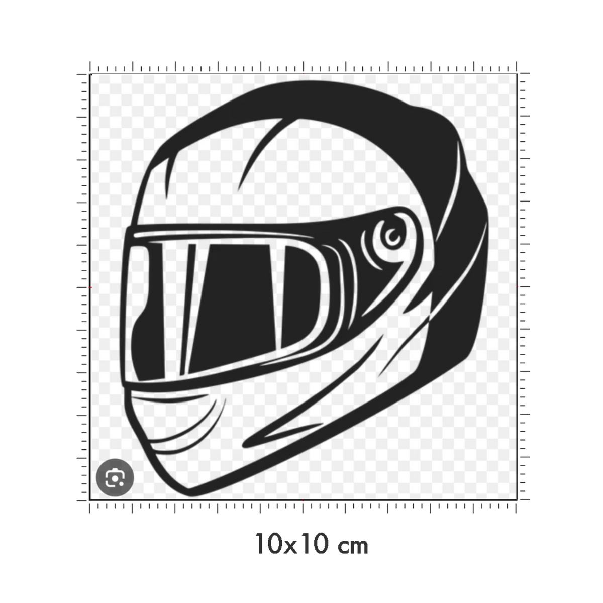 10 x 10 cm