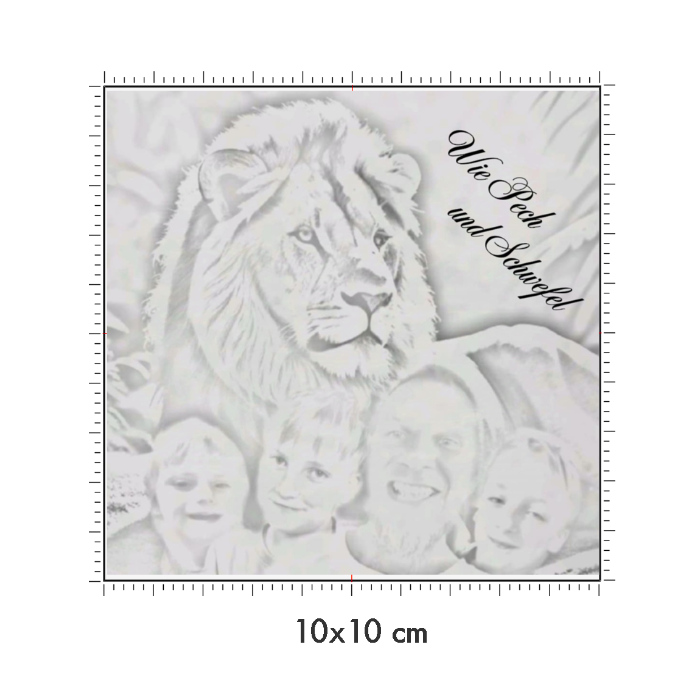 10 x 10 cm
