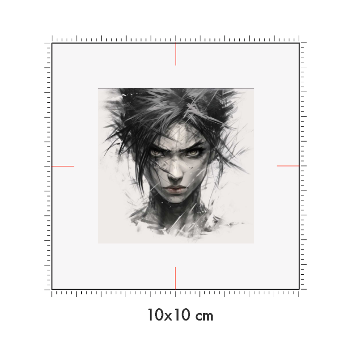 10 x 10 cm