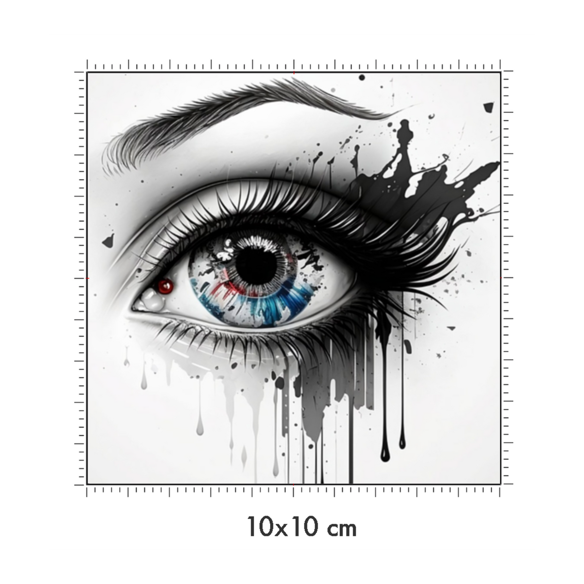 10 x 10 cm