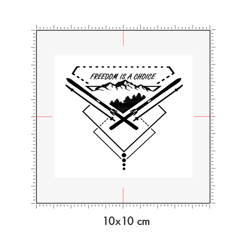 10 x 10 cm