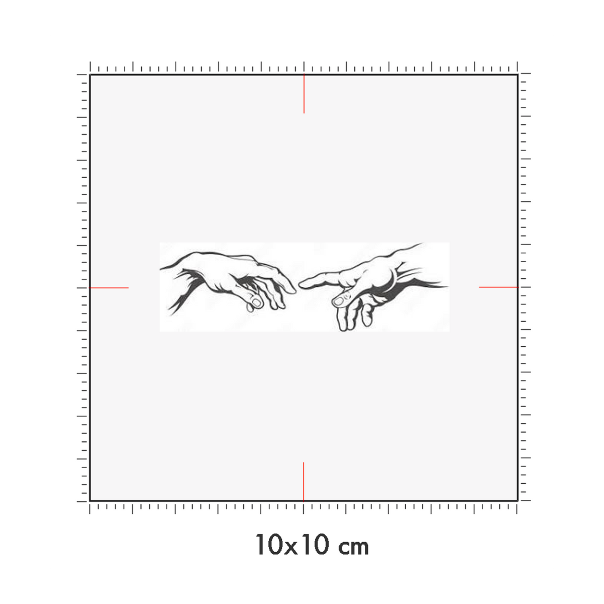10 x 10 cm