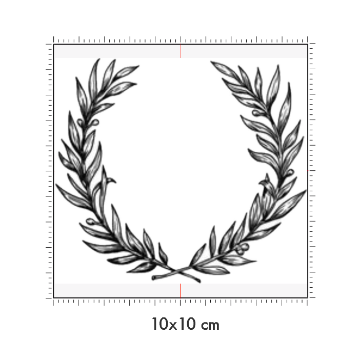 10 x 10 cm