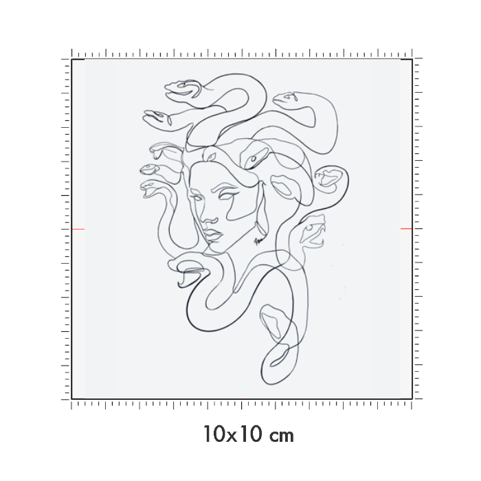 10 x 10 cm