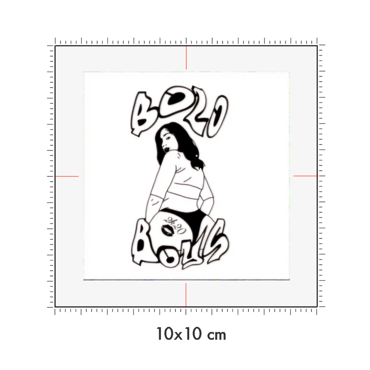 10 x 10 cm