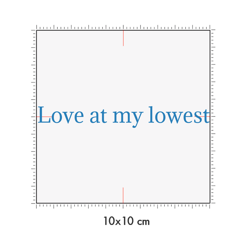 10 x 10 cm