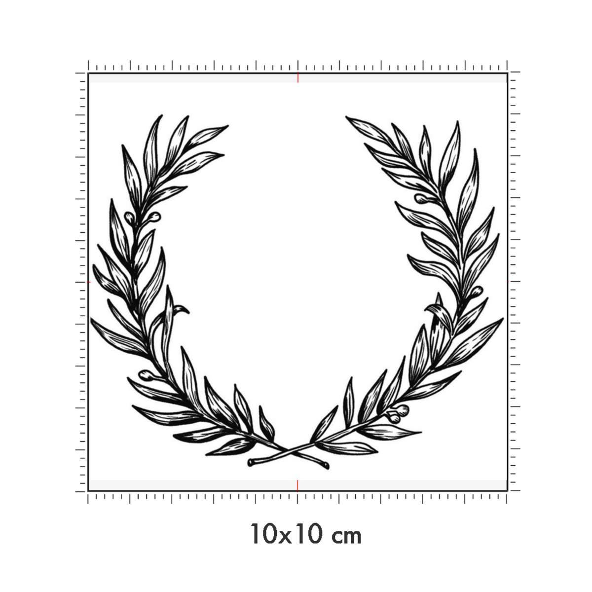 10 x 10 cm