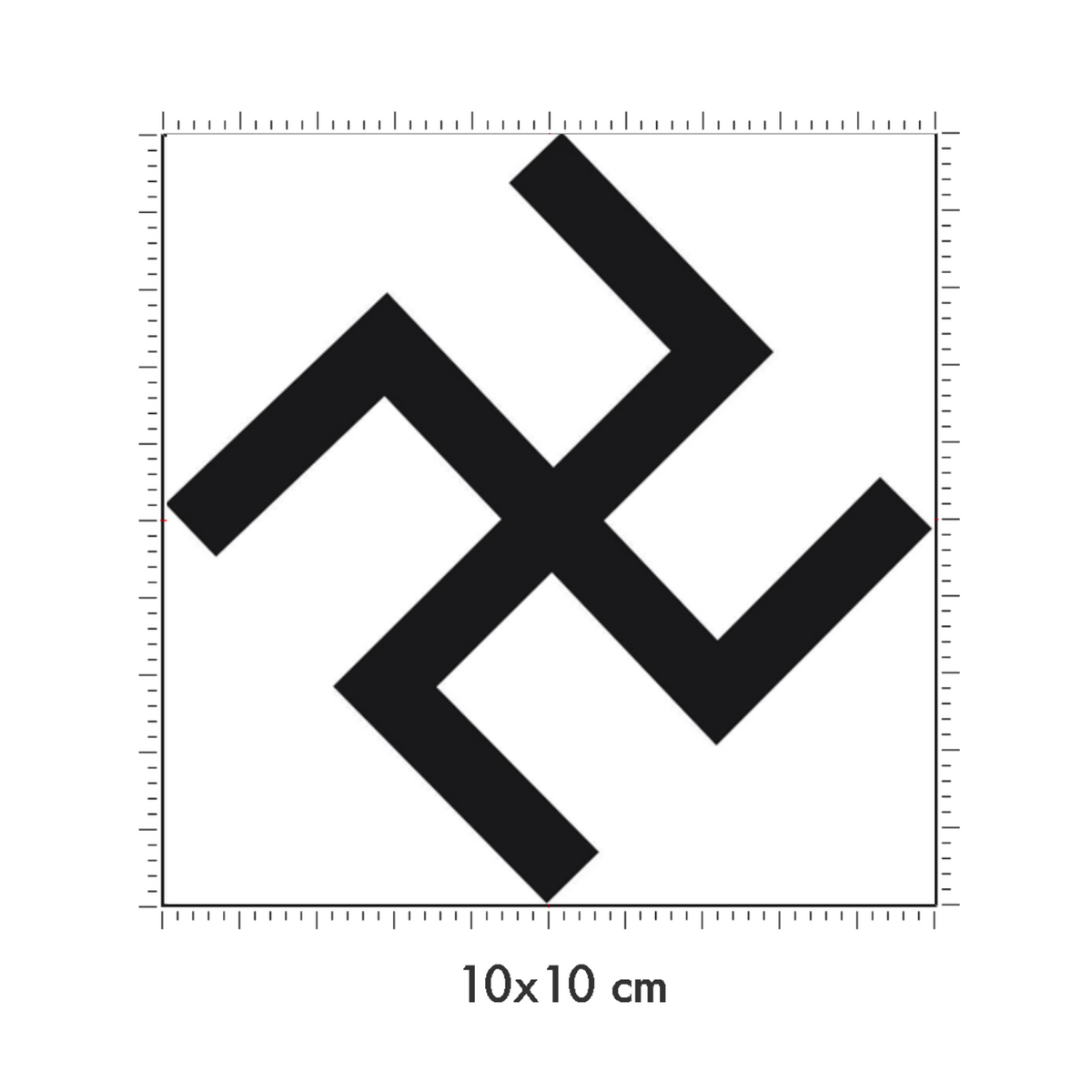 10 x 10 cm