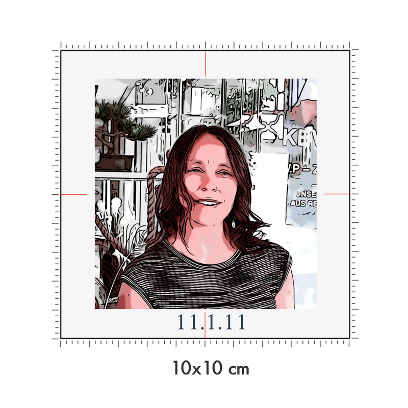 10 x 10 cm