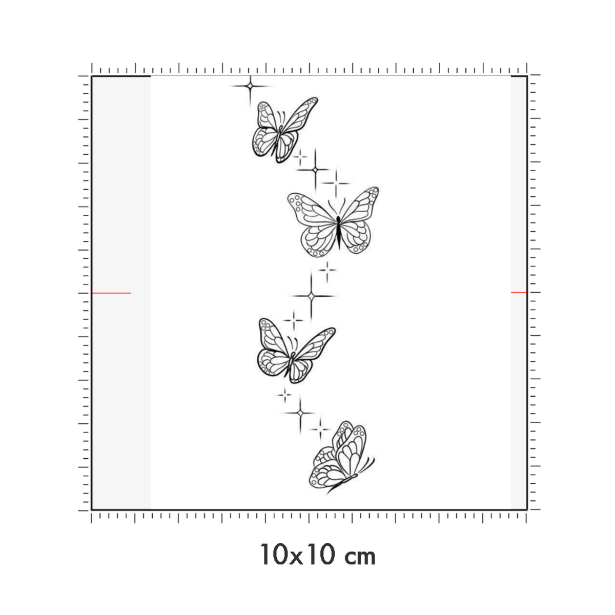 10 x 10 cm