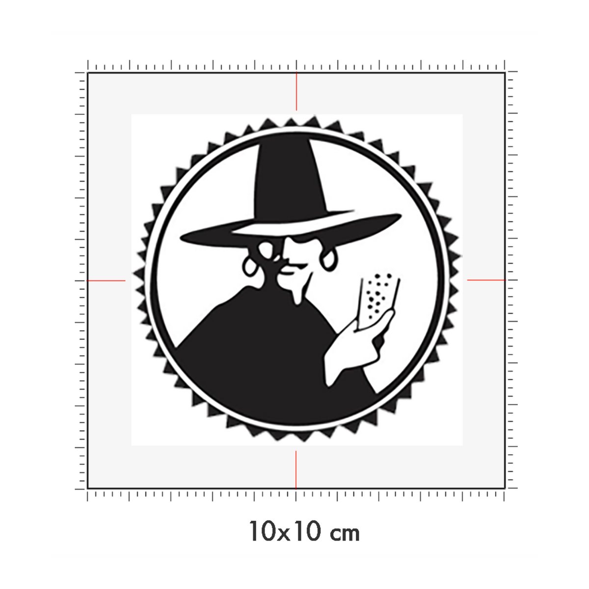 10 x 10 cm