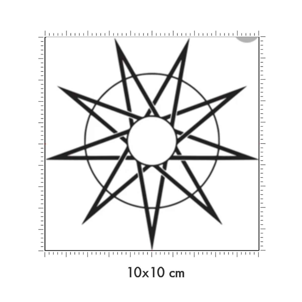 10 x 10 cm