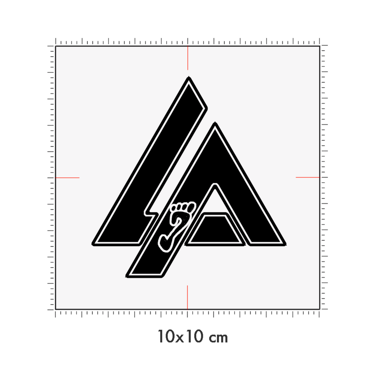 10 x 10 cm
