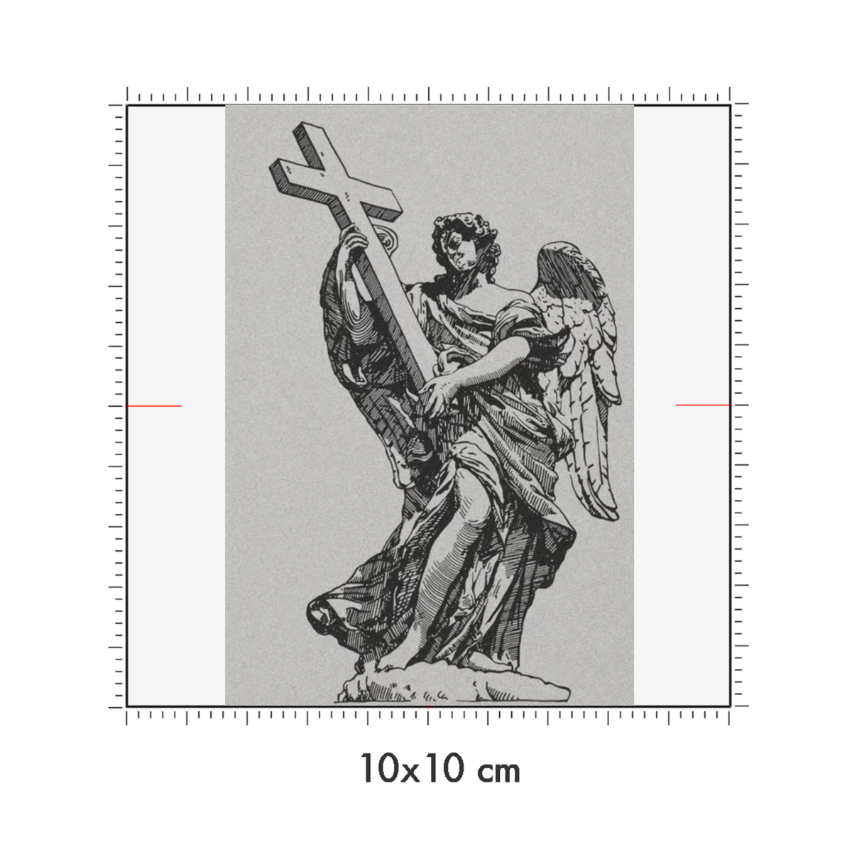 10 x 10 cm