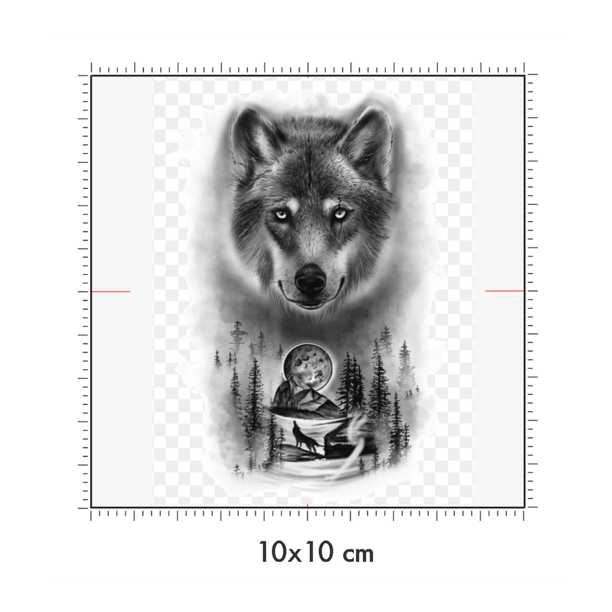 10 x 10 cm