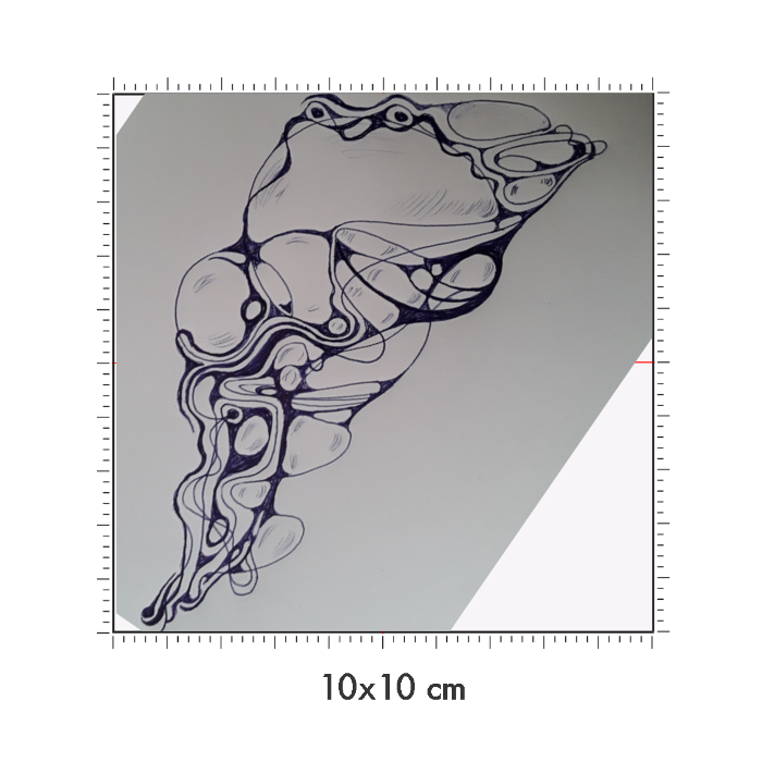 10 x 10 cm