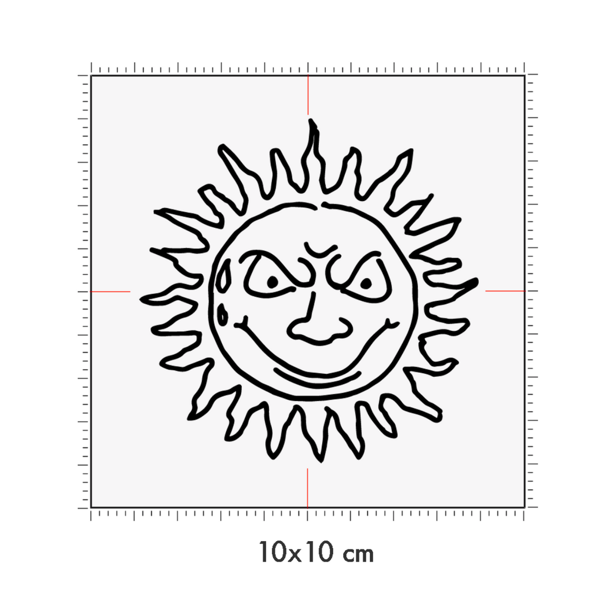 10 x 10 cm