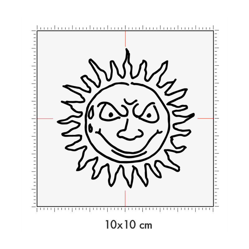 10 x 10 cm
