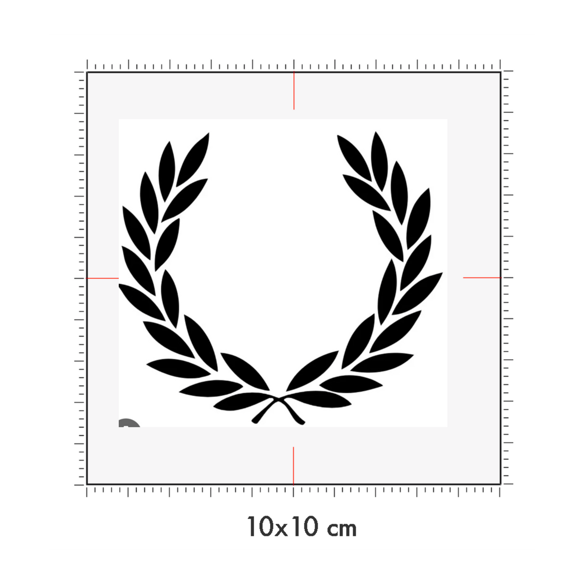10 x 10 cm