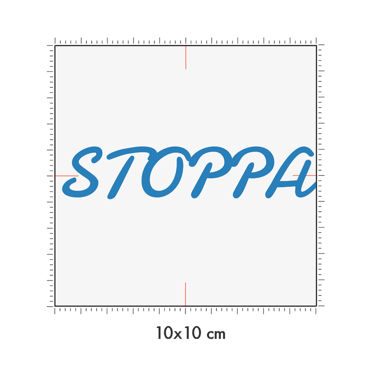 10 x 10 cm