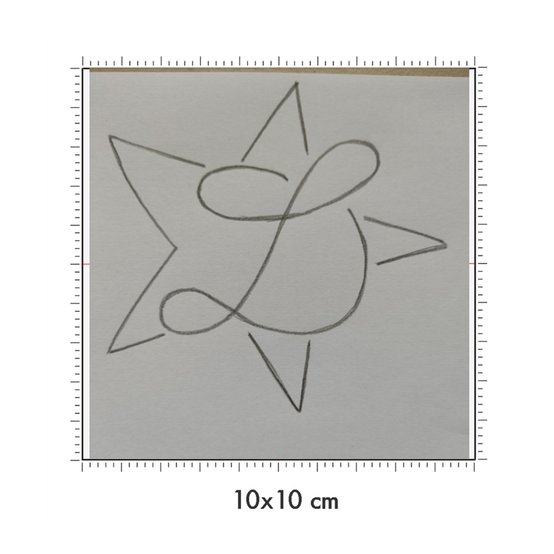 10 x 10 cm