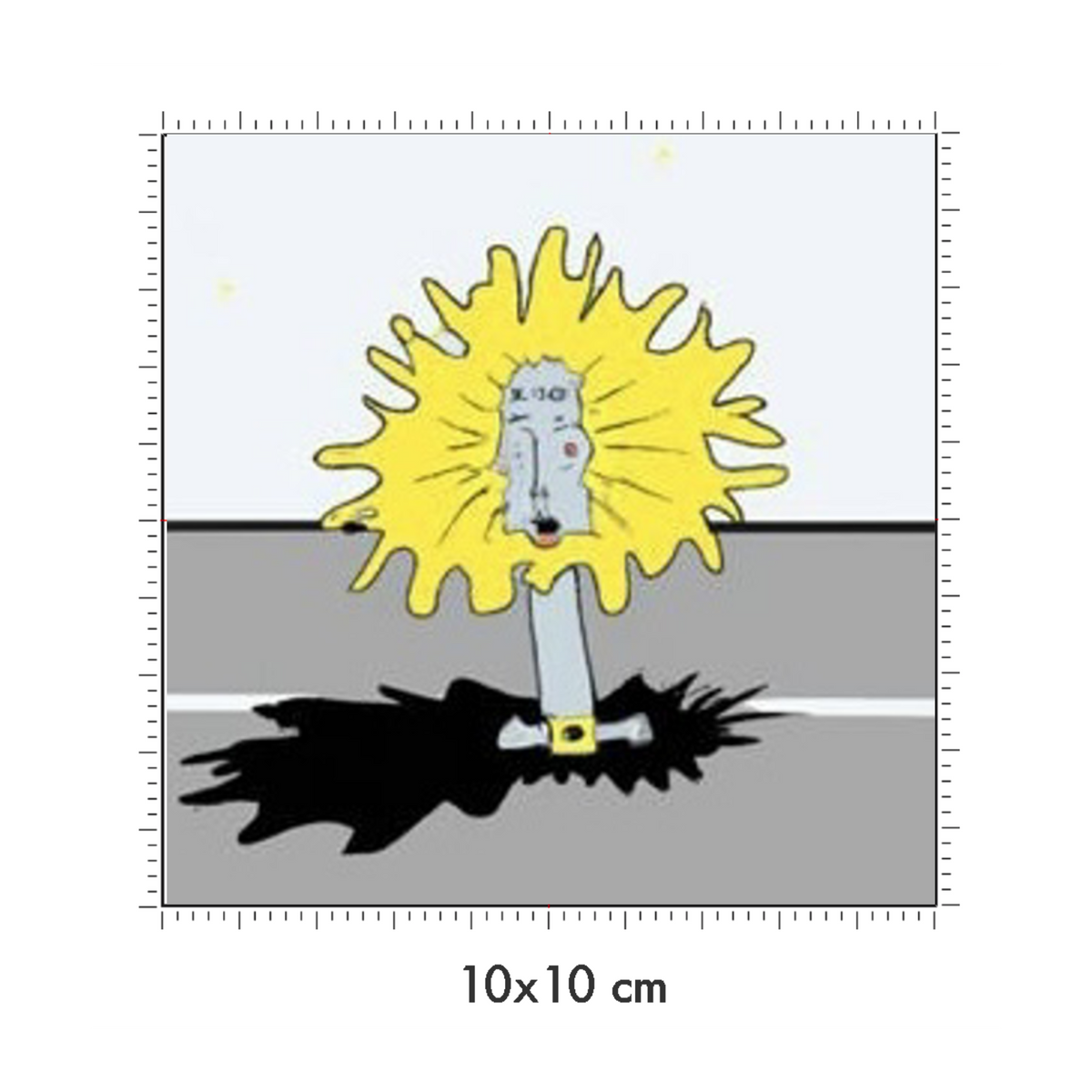 10 x 10 cm