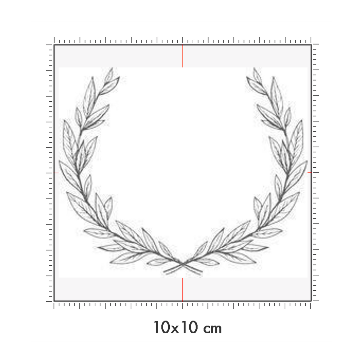 10 x 10 cm