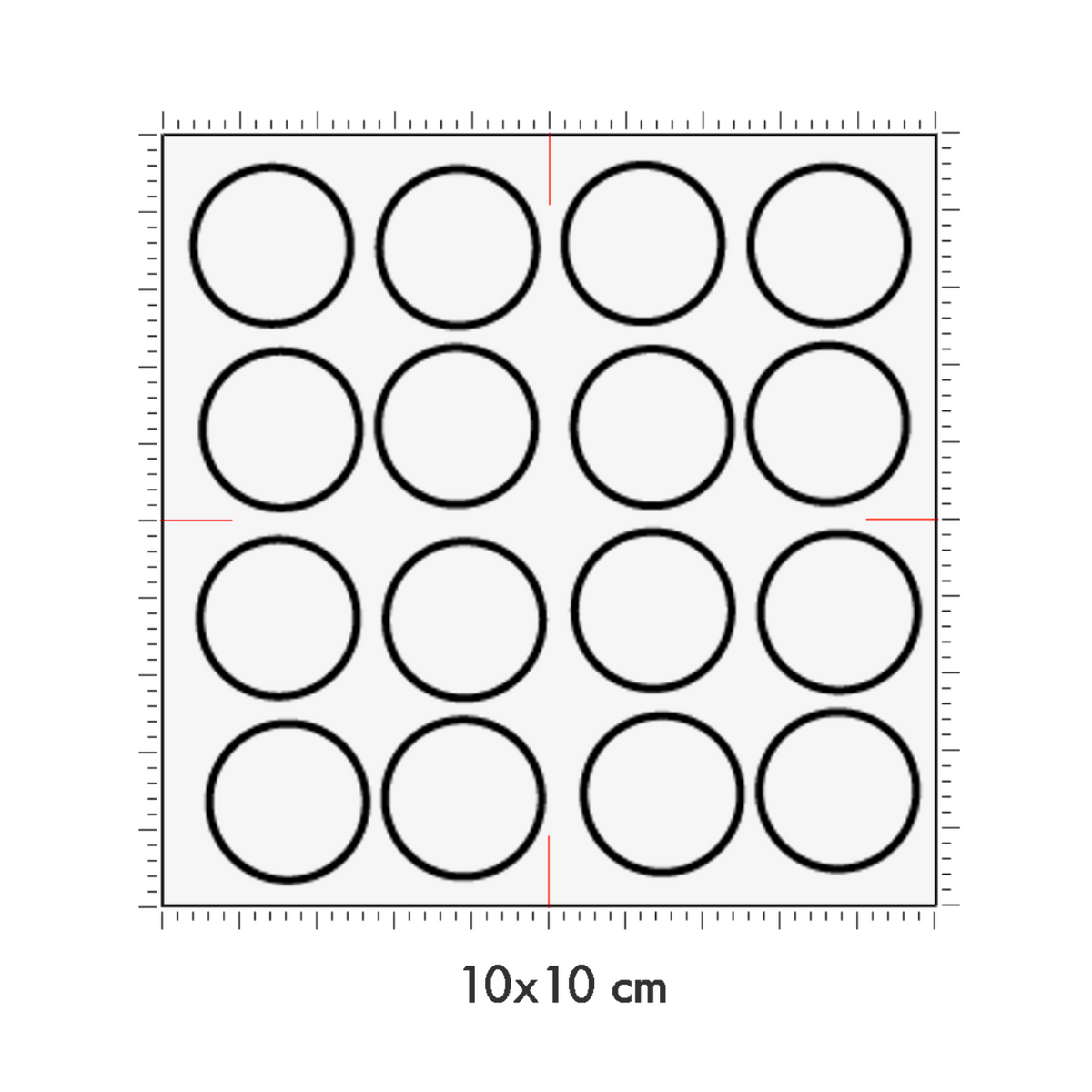 10 x 10 cm