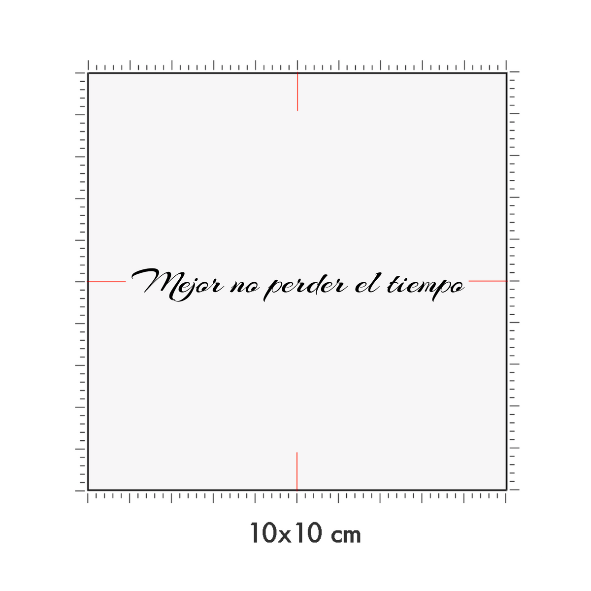 10 x 10 cm