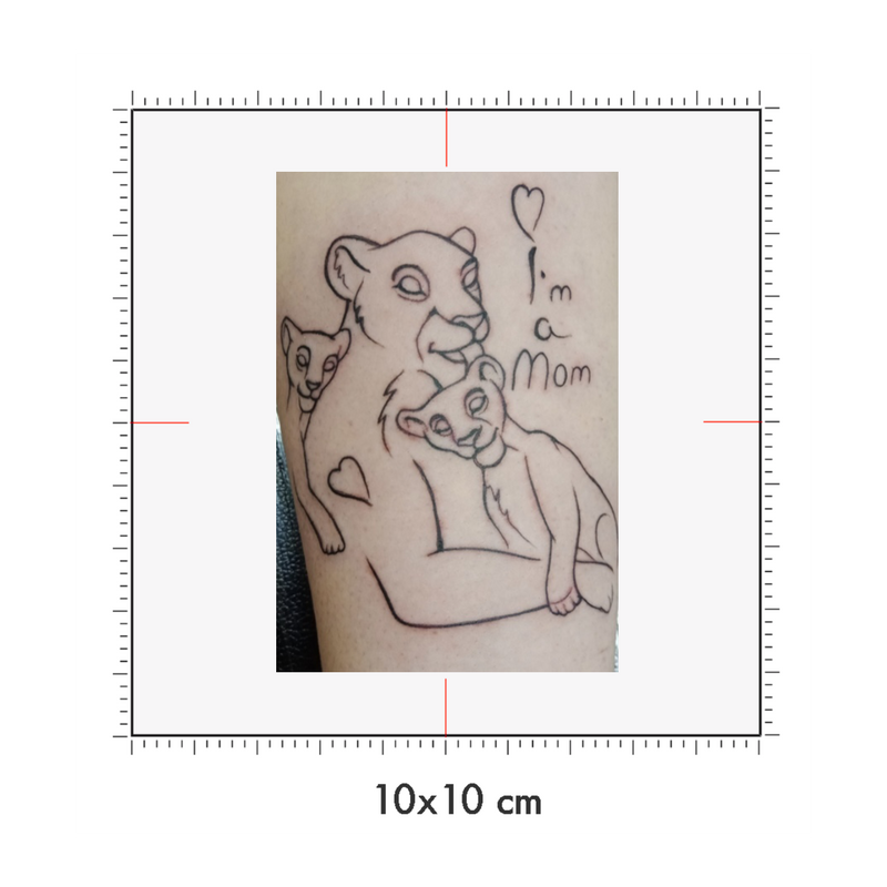 10 x 10 cm
