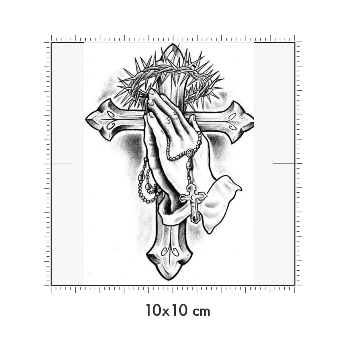 10 x 10 cm