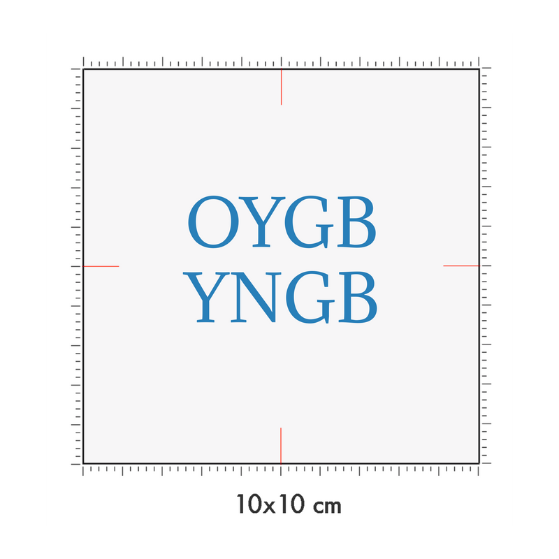 10 x 10 cm