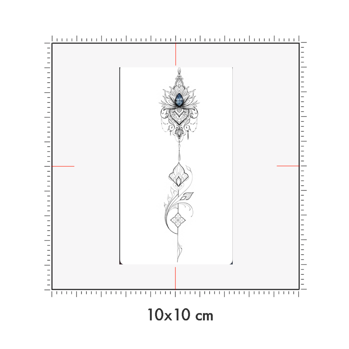 10 x 10 cm