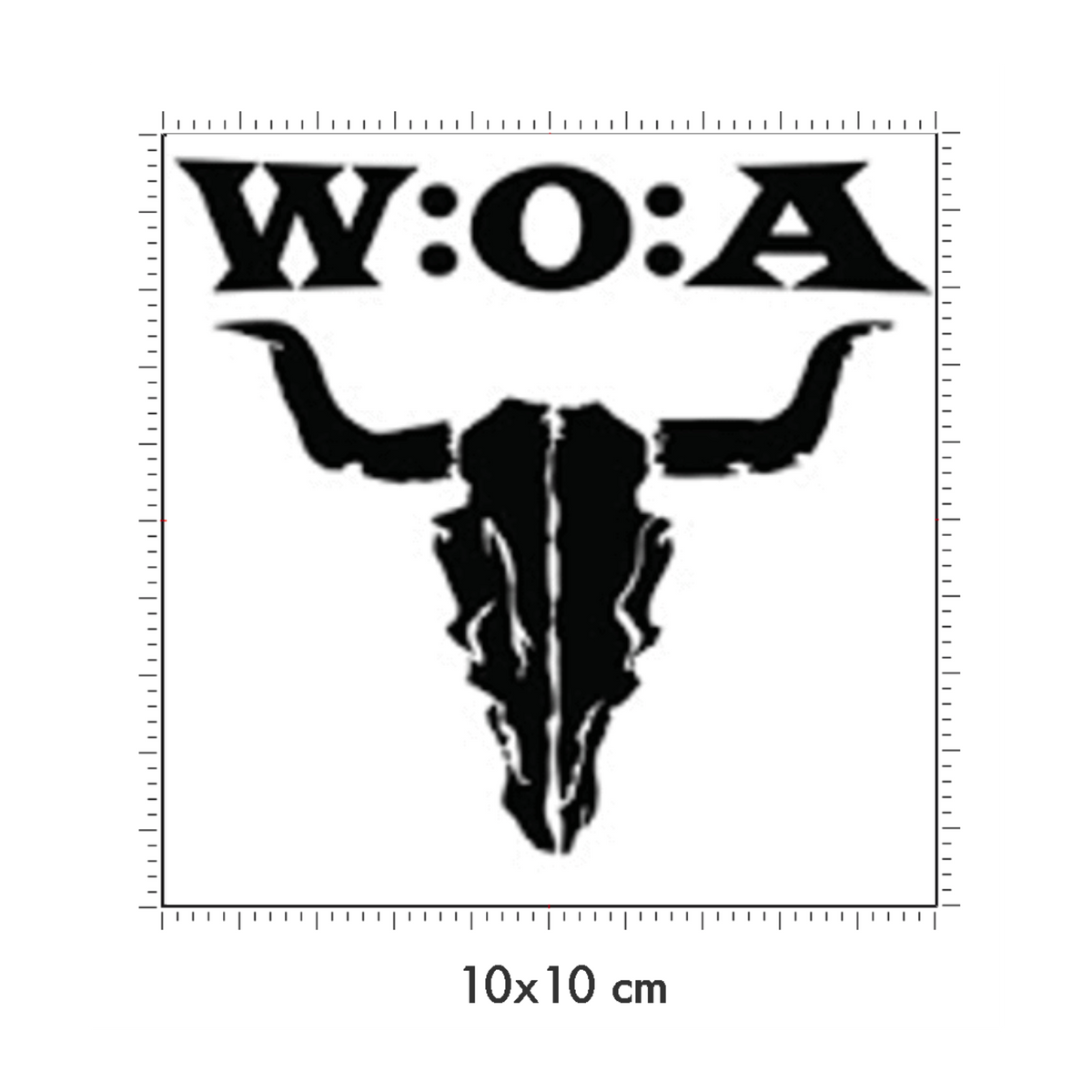10 x 10 cm