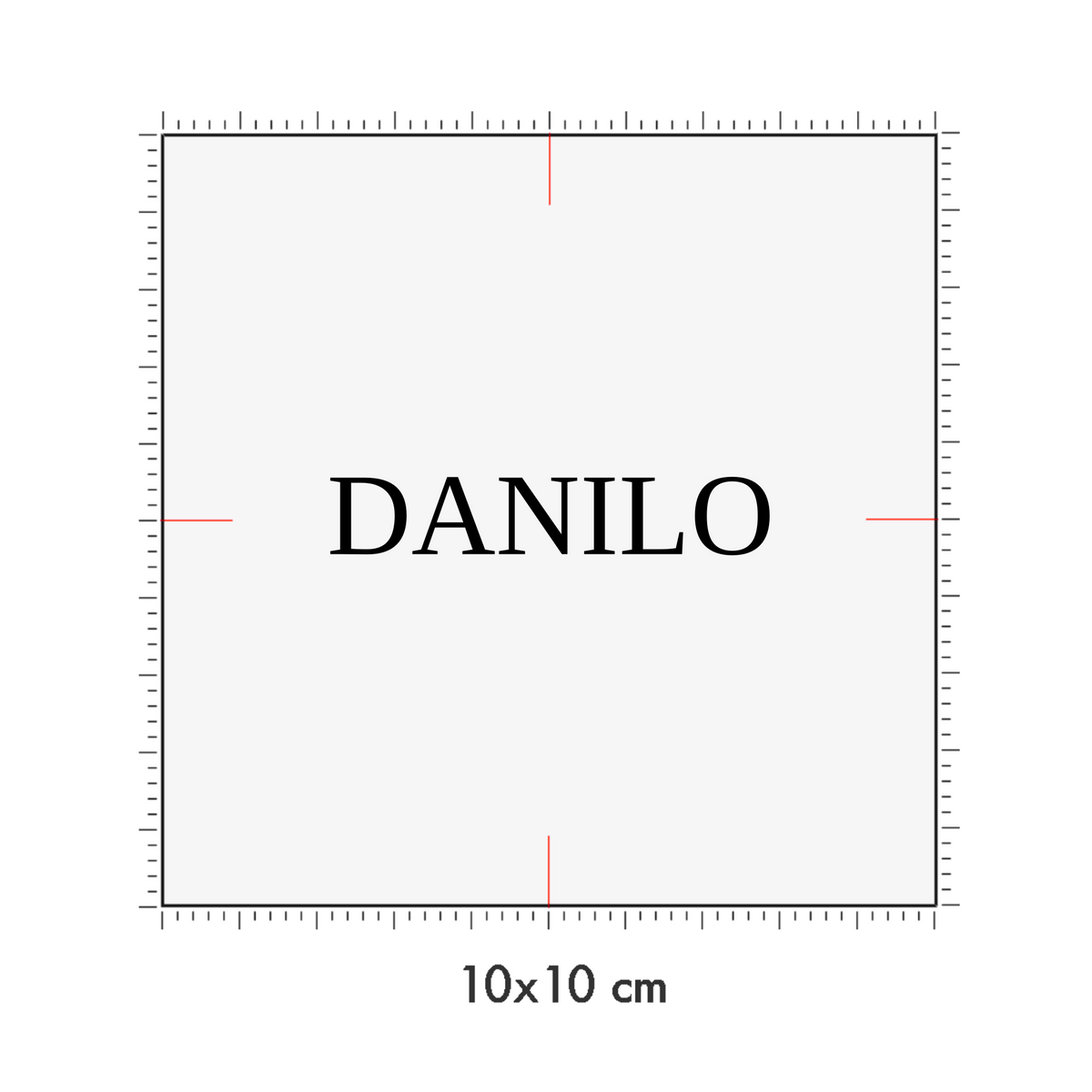 10 x 10 cm