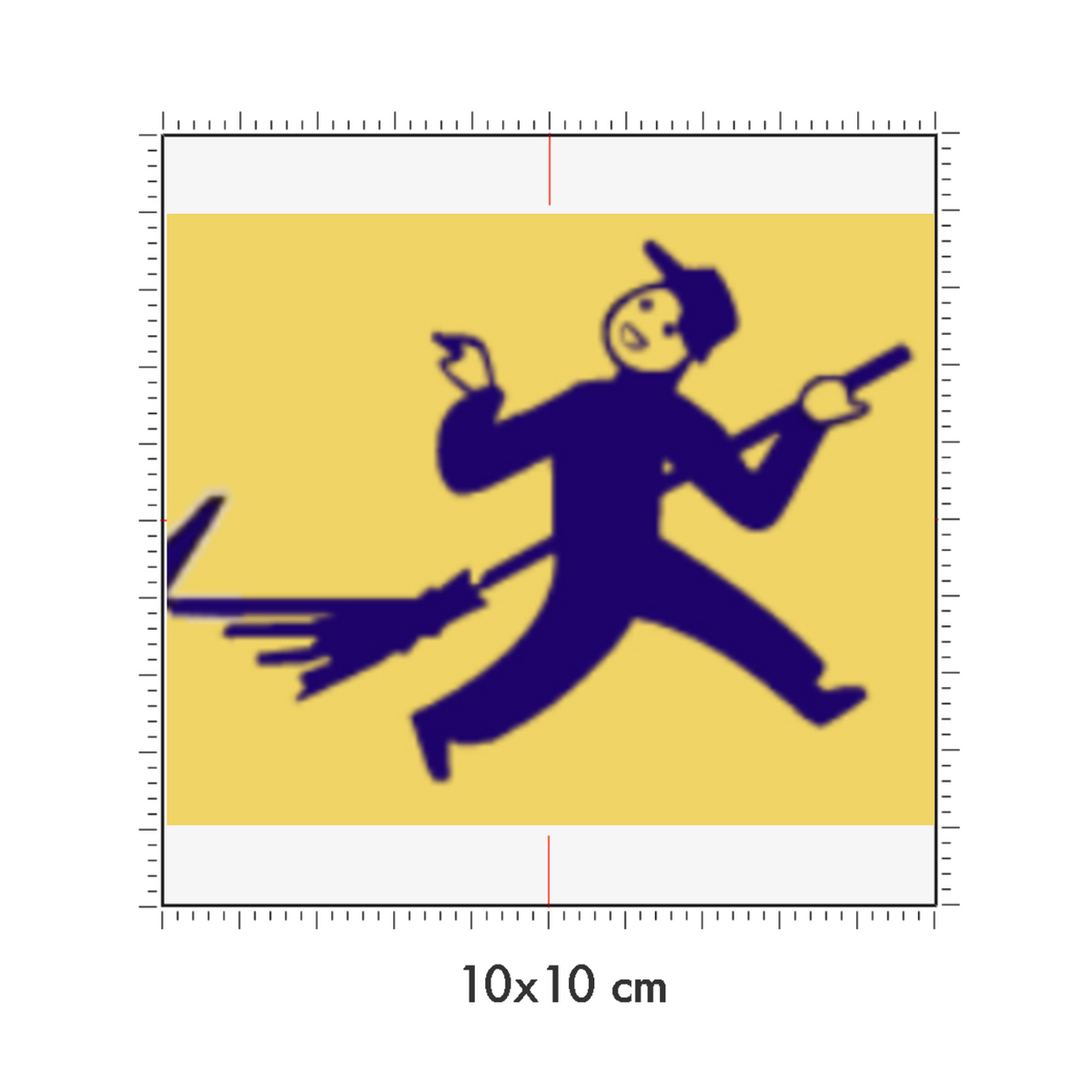 10 x 10 cm