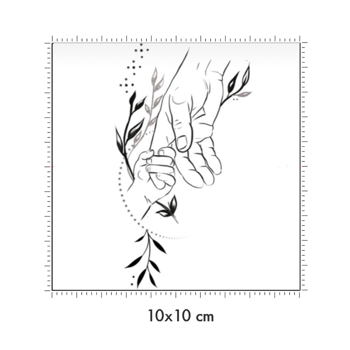 10 x 10 cm