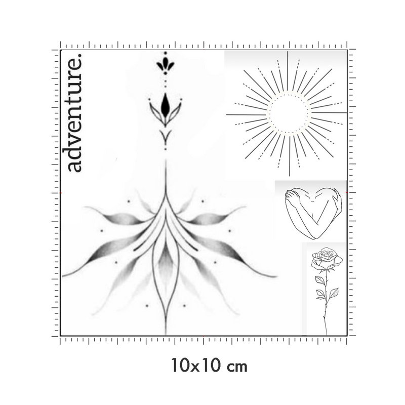 10 x 10 cm
