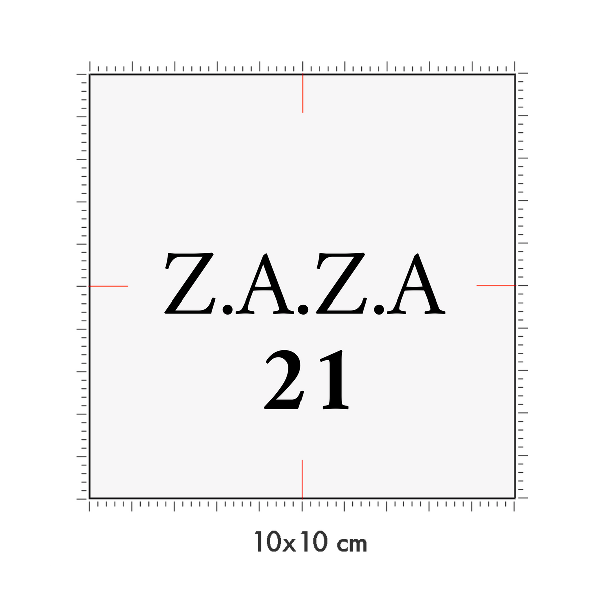 10 x 10 cm
