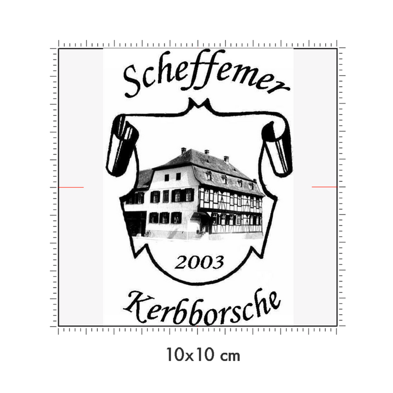 10 x 10 cm