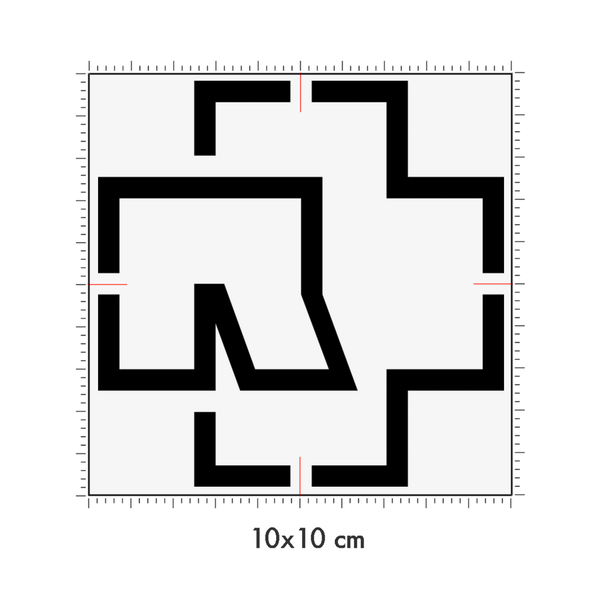 10 x 10 cm
