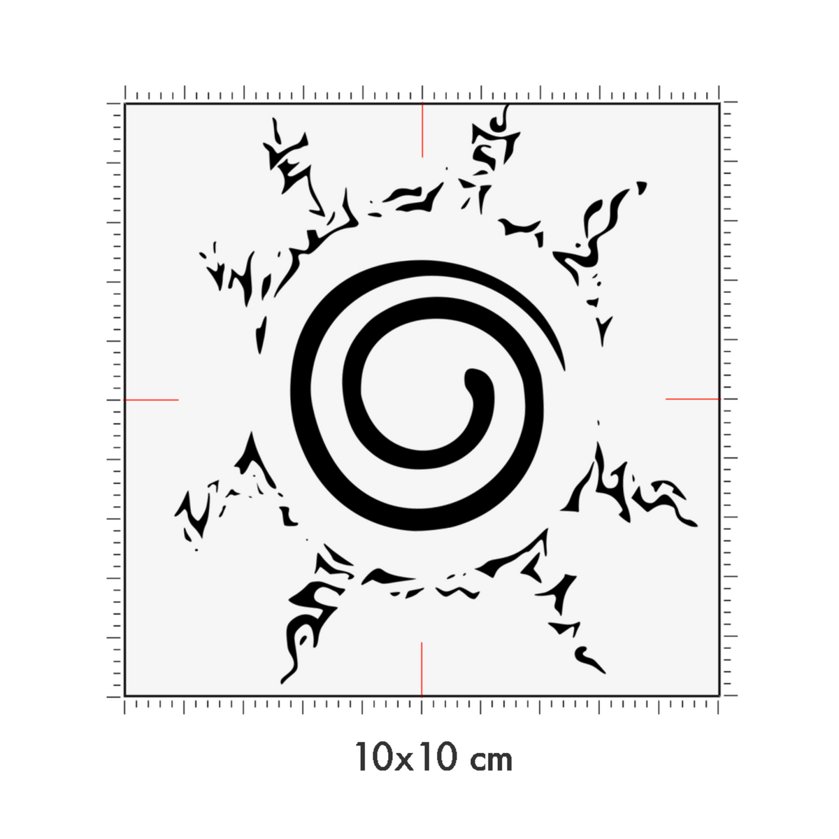 10 x 10 cm