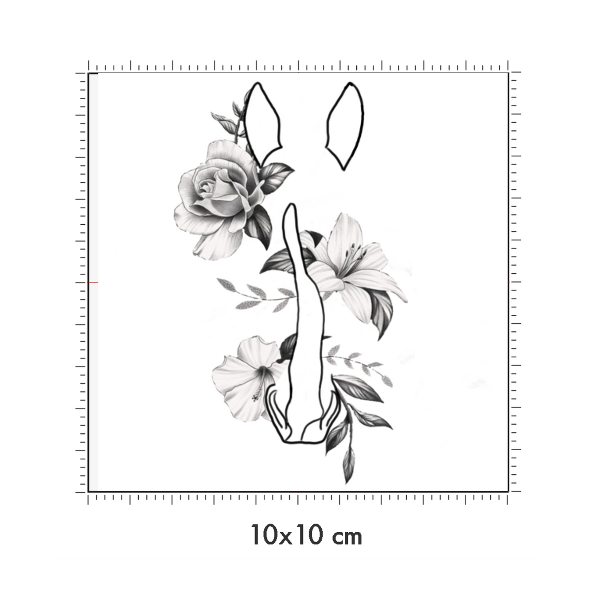 10 x 10 cm