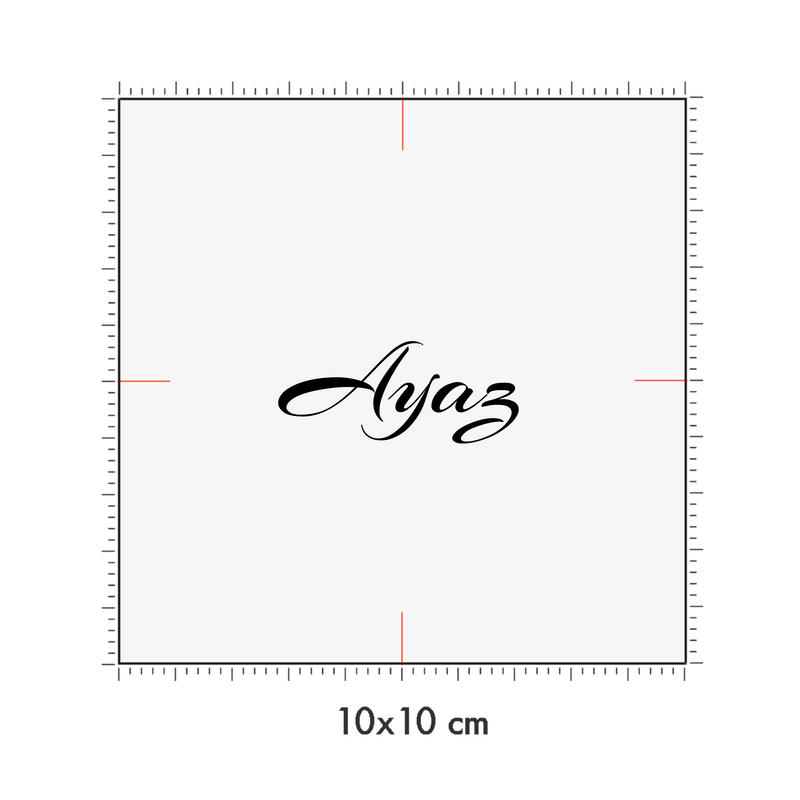 10 x 10 cm