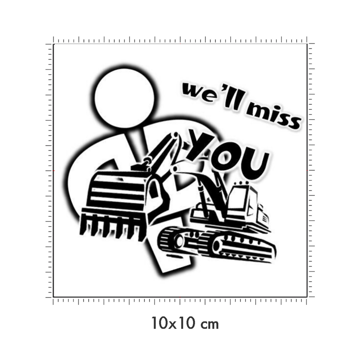 10 x 10 cm