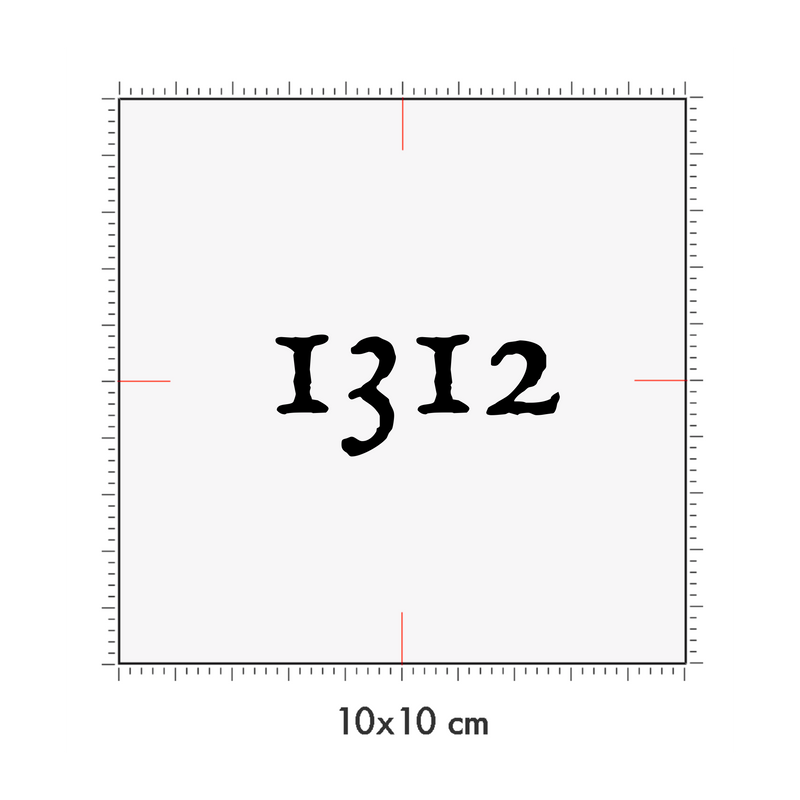 10 x 10 cm