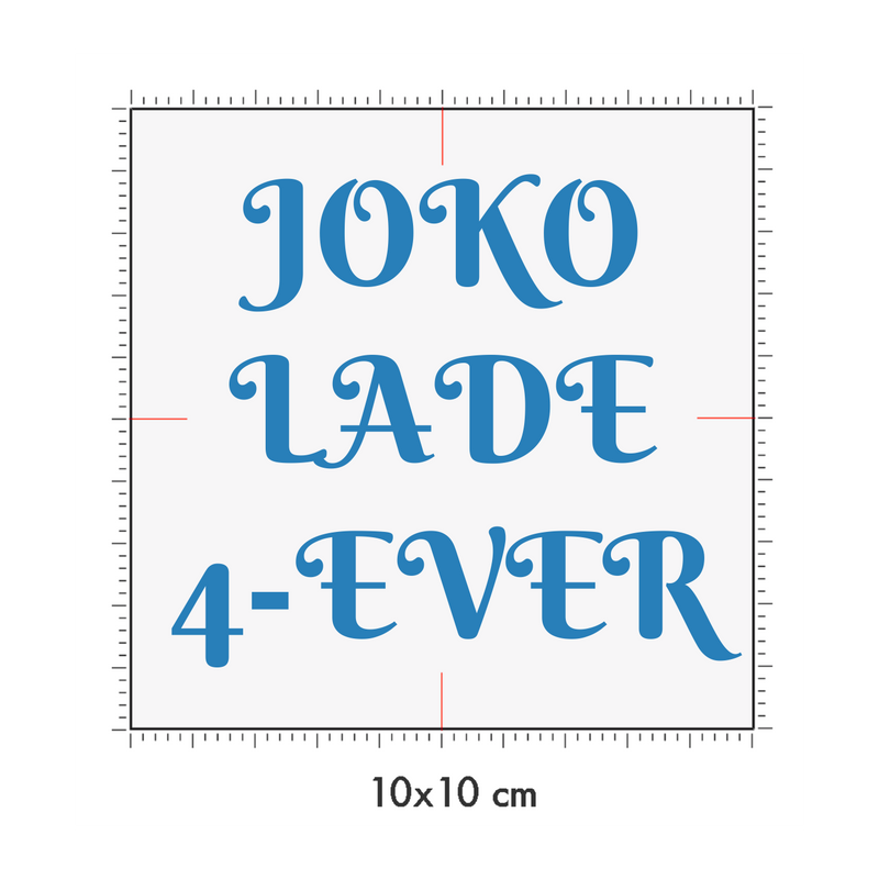 10 x 10 cm