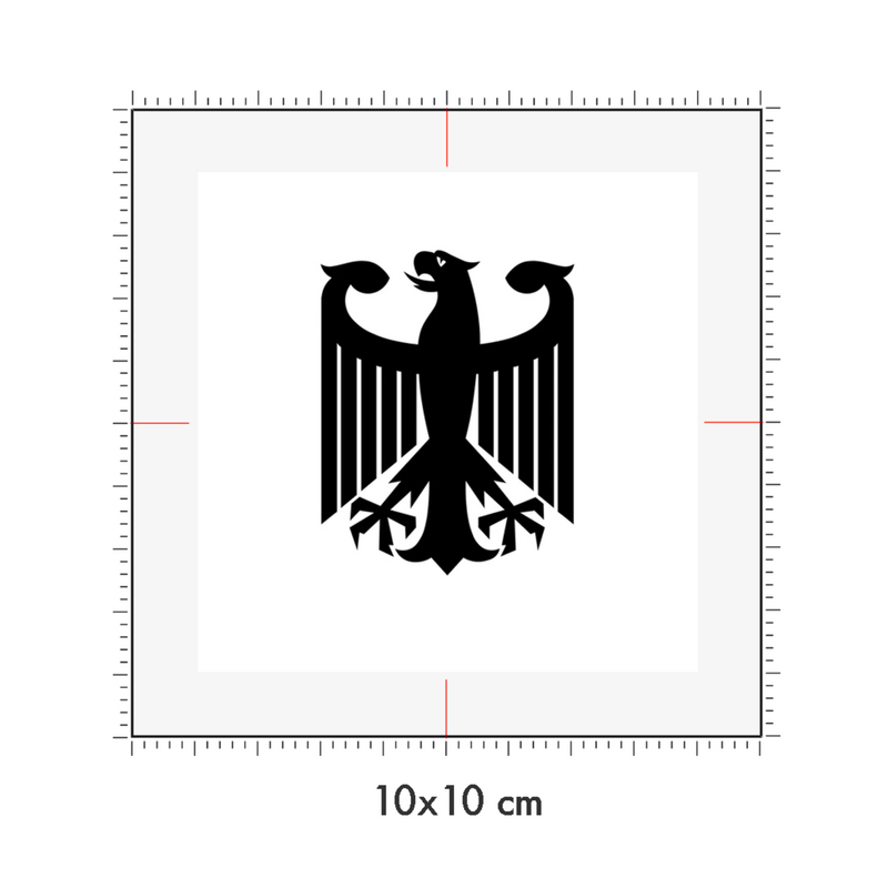 10 x 10 cm